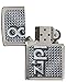 Zippo 3D Abstract 1 Lighter (Silver, 5 1/2x3 1/2-Cm)
