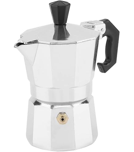MOKA① Amazon.com: Hakeeta 1 Cup 30ml Aluminum Italian Mocha Pot Coffee