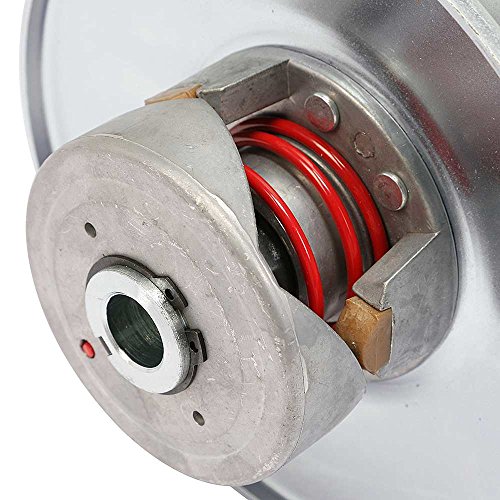 CNCShop Torque Converter Comet Clutch Go Kart Clutch 40 Series 0.75 Inch Driven 1Inch Driver Clutch Pulley Set Kit Comet 40D (3/4" Driven 1" Driver Clutch)