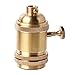 Splink E26/E27 The US Standard Socket Screw Bulbs Edison Retro Pendant Lamp Holder (Screw Switch)