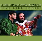 Disco de Elton John: «Live Like Horses» (Anverso)