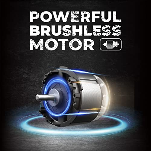 DongCheng 18V Akku-Bohrschrauber Bürstenloser,20+1,13mm Schnellspannbohrfutter 50N.m.Akku-Bohrschrauber(0-600/2000RPM) mit 2,0Ah Li-Ionen-Akku,mit 42-teiligem Bohr/Schraubersatz,DCJZ2050