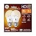 GE Lighting Relax LED HD 4-watt (40-watt Replacement), 300-Lumen A15 Light Bulb with Medium Base, Soft White, 2-Pack