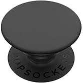 PopSockets Phone Grip with Expanding Kickstand, Adhesive Grip - Black