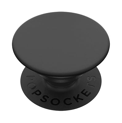 PopSockets Adhesive Phone Grip, Holder, Phone Stand, Black - Black