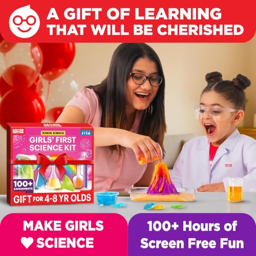 Doctor Jupiter Toy Science Kit for Girls Age 4-5-6-7-8 | Birthday Gifts for 4 to 8 Year Old Kids | Learning & Education toys