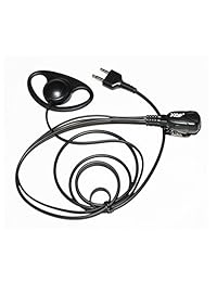 caroo forma en D auricular para Midland LXT 600 560 535 500 490 460 440, etc.