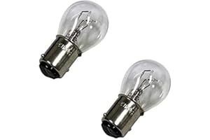 2x 12V 21/5W BAY15D TRANSPARENT BULB LAMP LIGHT MOTORBIKE MOTORCYCLE AUTO CAR