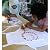 White kids'apron and chef hat set for kitchen, dress-up or craft party (M: 3-9 Years)