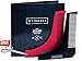 Beard Shaping Tool with Scissors and User Guide by Whiskers|The Ultimate Grooming Kit with Shaving Template for Perfect Lines| Comb for Long and Short Beards and a Variety of Styles (Black)