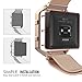 MoKo Frame Compatible with Fitbit Blaze, Stainless Steel Replacement Metal Frame Housing for Fitbit Blaze Smart Watch - Rose Gold