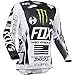Fox Racing 180 Monster/PC SE Men's Off-Road Motorcycle Jerseys - White/Black/Green