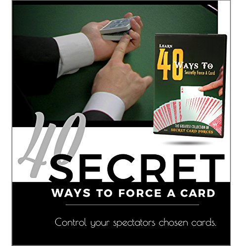 Magic Training Course - 40 Ways to Secretly Force A Card by Magic Makers - Amaze People with Your Ability to Force Someone to Pick a Specific Card