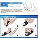 Adjustable Bunion Corrector and Bunion Relief Toe Straightener 24h Day Night Wear in Shoes Protector Sleeves Socks Hallux Valgus for Woman and Man (Medium)