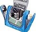bago Travel Toiletry Bag for Women and Men - Large Waterproof Hanging Large Toiletry Bag for Bathroom and Travel Bag for Toiletries Organizer -Makeup Bag (Blue)