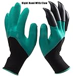 Sturdy Claws Garden Genie Gloves with Fingertips Unisex Right Hand Claws Quick Easy to Dig and Plant Waterproof Gardening Tools - As Seen On TV ( Right Hand Claw 1 pair)