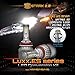 Stark 2.0 Luxx ES Series 80W 9000LM All-in-One 360° LED COB-Flip Chip Conversion Kit Cool White 6000K 6K Pair Bulbs Headlight or High Beam or Fog Lights - H11 / H8 H9 H16