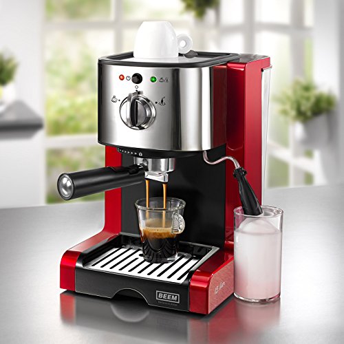 Beem Espresso Perfect Crema Plus Espresso Machine, 1.5 Litre, 1350 Watt