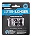 COMPLY Comfort Plus Tsx-400 Memory Foam Earphone Tips, Noise Reducing Replacement Earbud Tips, Secure Fit (S/M/L, 3 Pair), Black (29-40200-11)