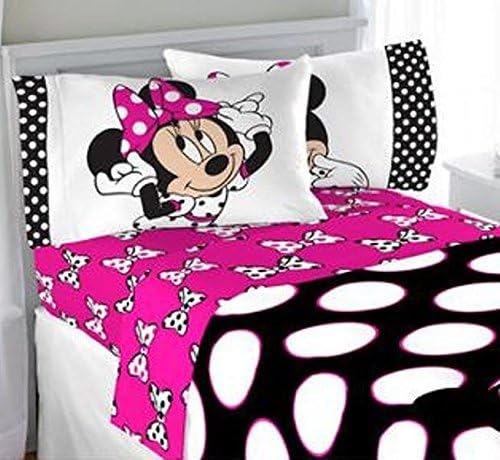 minnie mouse bed sheets full size
