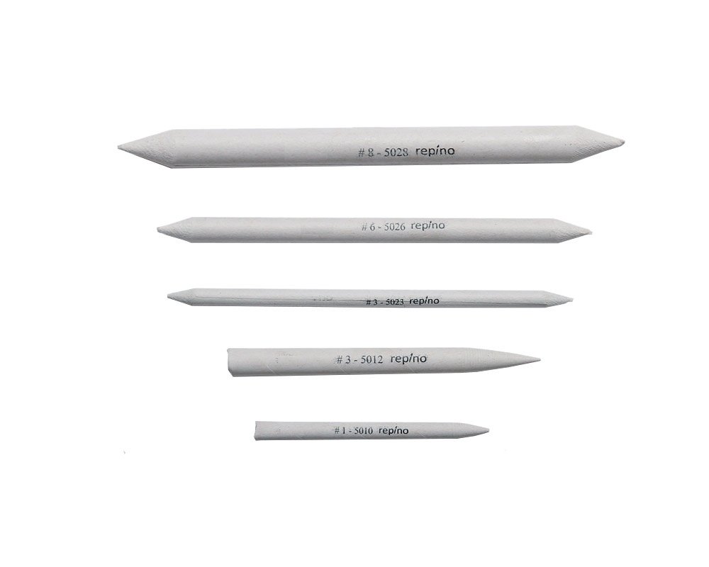 Paper Wipers Set Estompen Tortillons Assorted Diameter Pack of 5