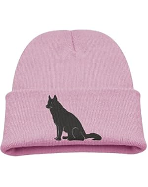 Black Dog Shadow Infant Toddler Baby Soft Cute Lovely Newborn Kids Hat Beanies Caps For Baby Boys Girls