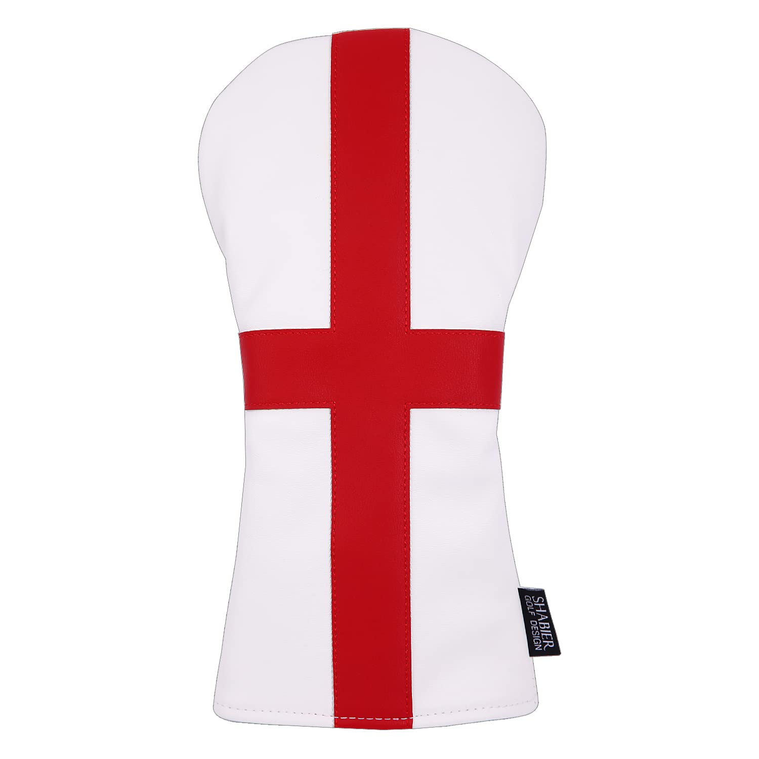 SHABIER United Kingdom Golf Head Cover Golf Wood Club Headcover Driver Cover (St George's Cross)