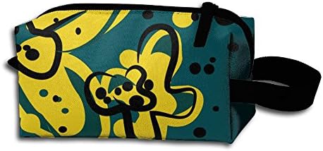 Fantasy Space Butterfly Portable Travel Cosmetic Bag For Women Multifuncition Pencil Bag