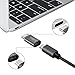 AkoaDa USB Type C Adapter, 4-Pack Aluminum USB C to Micro USB Convert Connector with 56k Resistor, Fast Charging for Samsung Galaxy S9 Plus S8 Note 8, LG V30 V20 G6, Moto Z2 Play (4 Grey)