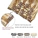 Clip In Hair Extensions Human Hair New Version Thickened Double Weft Brazilian Hair 120g 7pcs Per Set 9A Remy Hair Dark Brown Full Head Silky Straight 100% Human Hair Clip In Extensions(14 Inch #2)