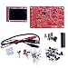 kuman DSO 138 DIY Oscilloscope Kit Opening Source 2.4" TFT 1MSPS Digital Oscilloscope Kit with DIY Parts & Probe, Handheld Pocket Sized 13803K, SMD pre-soldered primary