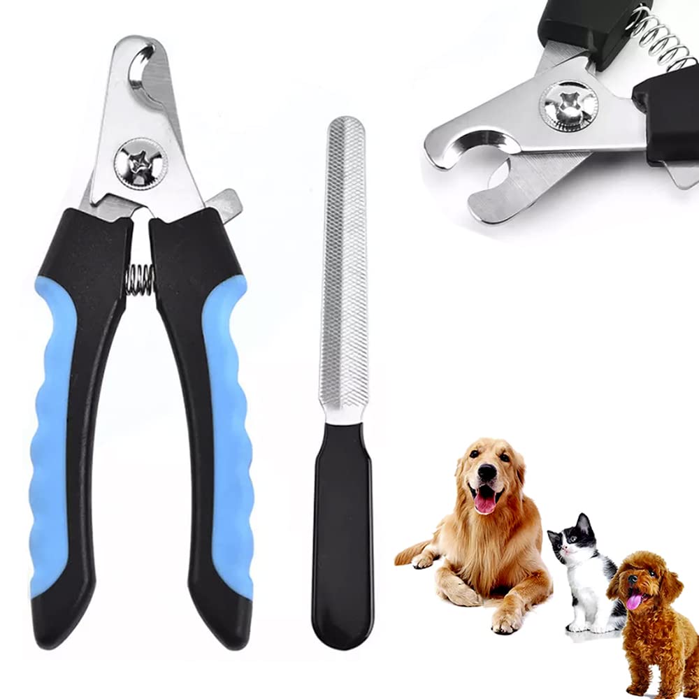 Onlynds Dog Cat Nail Clippers Pet Safety Protector Stainless Steel Professional Nail Pliers for Pets Dogs and Cats Veterinary