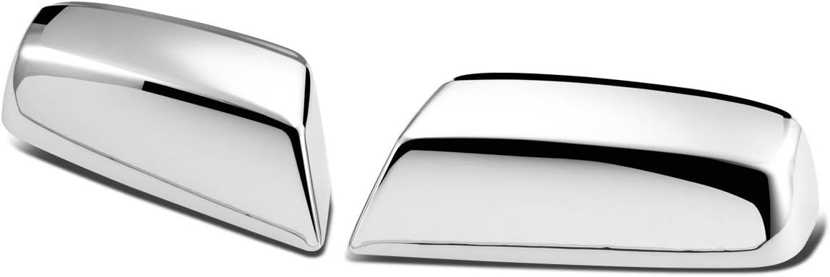 EZ Motoring Deluxe Chrome Upper Top Half Side Mirror Cover for 15-18 Chevy Silverado/GMC Sierra 1500