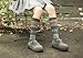 Zmart Women's Knit Cotton Vintage Colorful Stripe Boot Socks Casual Cozy Slouch Crew Socks 5 Value Pack