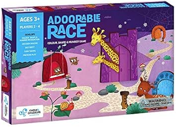 Chalk and Chuckles Adoorable Race, Multi Color