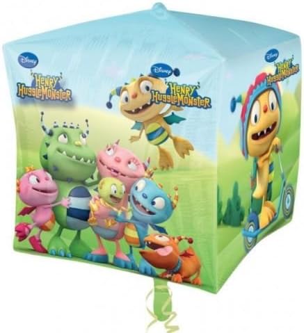 Henry Hugglemonster 15" Non Message Cubez Foil Balloon