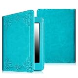 Fintie Folio Case for Kindle Paperwhite - The Book Style PU Leather Cover Auto Sleep/Wake for All-New Amazon Kindle Paperwhite (Fits versions: 2012 2013 2014 and 2015 New 300 PPI), Vintage Winter Ice