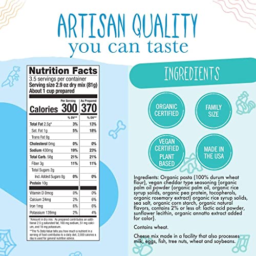 Pastabilities Vegan Organic Kids Under the Sea Fun Pasta Shapes Mac and