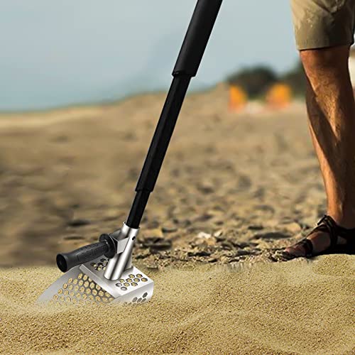 Sand Scoop for Metal Detecting Beach Detector Shovel with Hexahedron 7