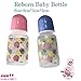 Dirance Newest Lifelike Reborn Newborn Baby Doll Accesories Baby Bottle Kids Toy (Pink)