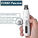 WWVVPET Pet Nail Grinder,8 Hours Using & 2 Speed Dog Nail Clipper,Electric Nail Trimmer, Painless Paw Claw Care, Quiet Rechargeable Grooming Smoothing Tool for Large Dog/Cat/Bird (White)