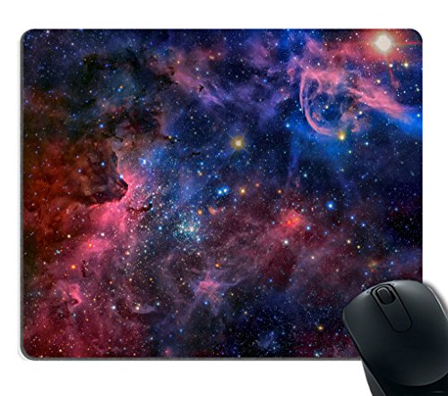 Smooffly Gaming Mouse Pad Custom,Beautiful Space Galaxy Carina Nebula in Infrared Light Non-Slip Rubber Mouse pad Mat