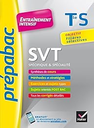 SVT Tle S (spécifique & spécialité) - Prépabac Entraînement intensif: objectif f