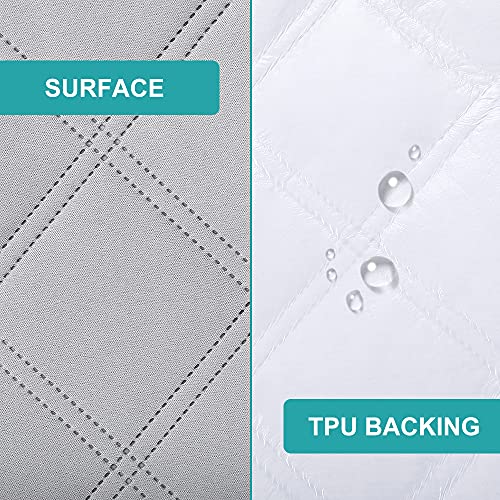 Yoofoss Pack N Play Mattress Cover Waterproof Crib Mattress Pad