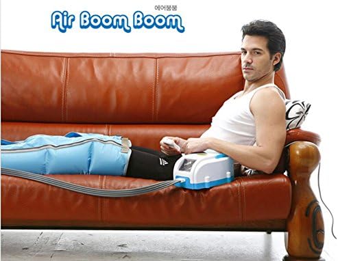 Unix UAM-8000 Air Compression Blood Circulation Massager(Main+ Leg) Blue color Limb compression cycle device