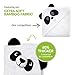 Hooded Baby Towel and Washcloth - Soft and Snuggly to Keep Your Child Warm - Made from Fast Drying Bamboo - Adorable Extra Large Towels with Hood for Newborns, Infants, Kids - Includes Laundry Bag