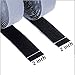 41 Feet Self Back Adhesive Tape Roll by TOPtoper Hook and Loop Strips 0.8 Inch (Black 2.0Inch)