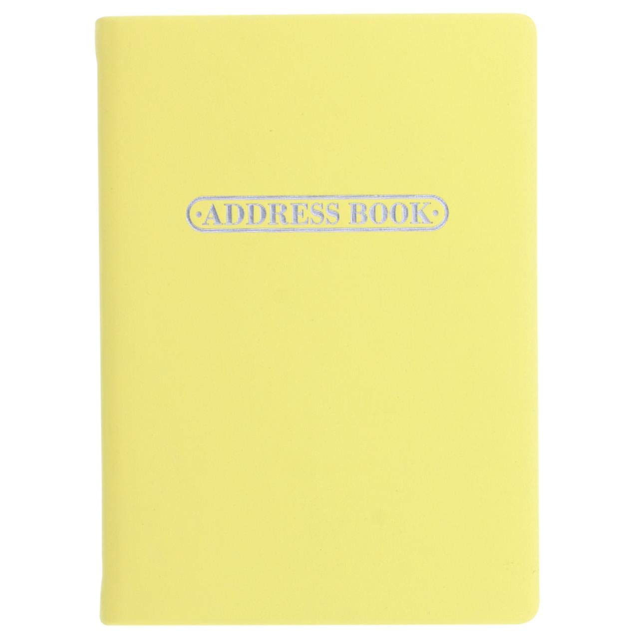 LETTS Pastel A6 Address Book Lemon
