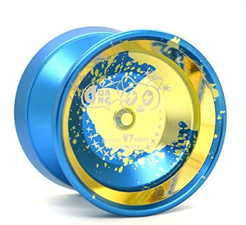 Vosun Professional V7 Aluminum Yo-Yo - Duang - Blue and Gold
