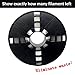 NOVAMAKER 3D Printer Filament - Transparent 1.75mm PETG Filament, PETG 1kg(2.2lbs), Dimensional Accuracy +/- 0.03mm